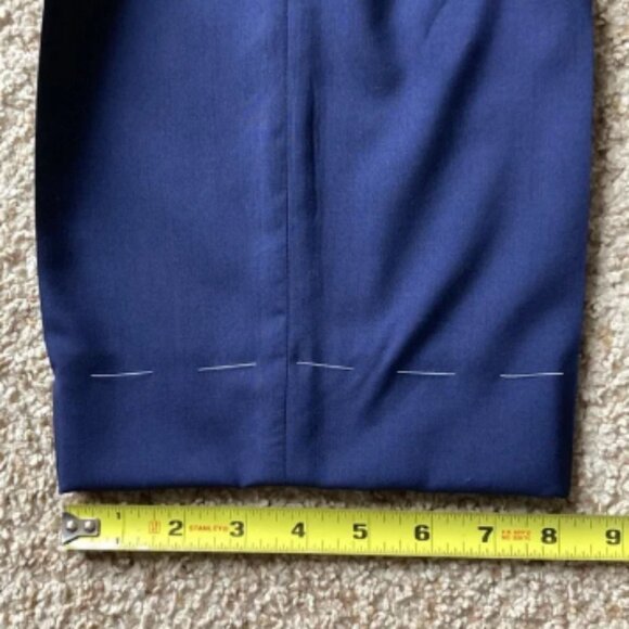 NWOT Brunello Cucinelli Men’s Navy Lightweight Wool Trousers Pants IT60 US 42-44 - Picture 14 of 16